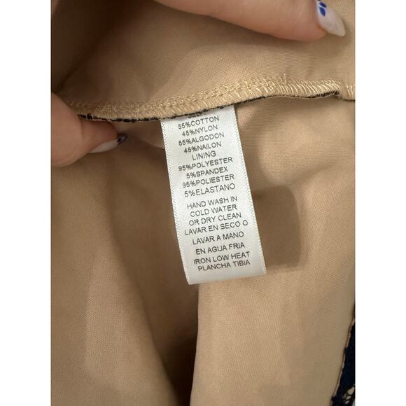 Altar’d State Barton Navy Lace Halter Dress Size M - Picture 4 of 5